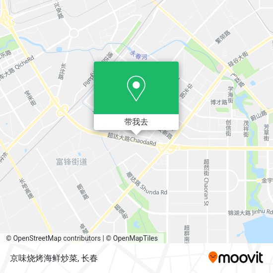 京味烧烤海鲜炒菜地图