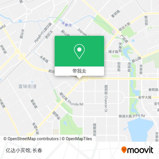 亿达小宾馆地图