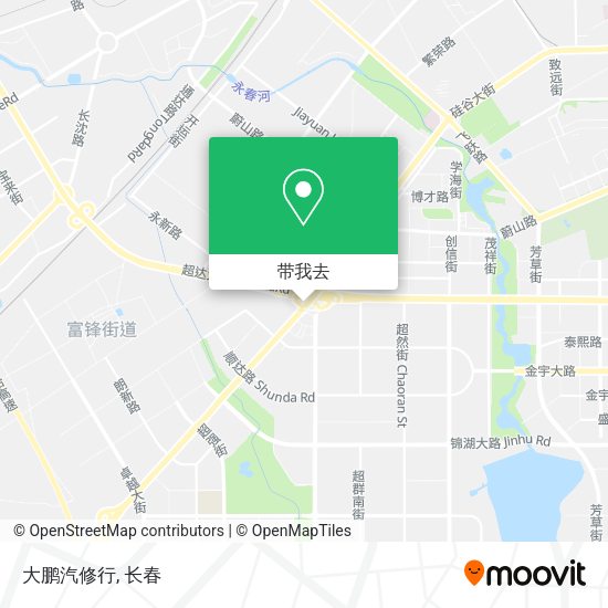 大鹏汽修行地图