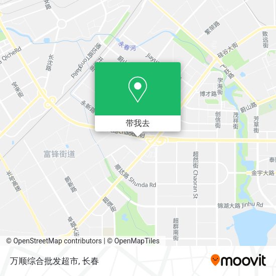 万顺综合批发超市地图