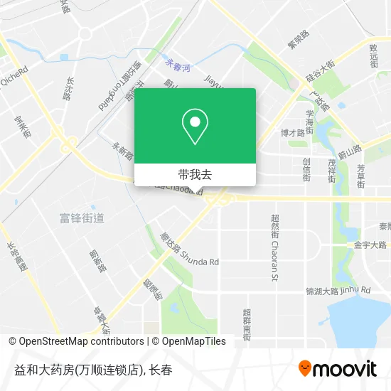 益和大药房(万顺连锁店)地图
