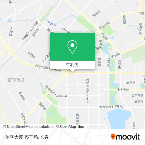 创客大厦-停车场地图