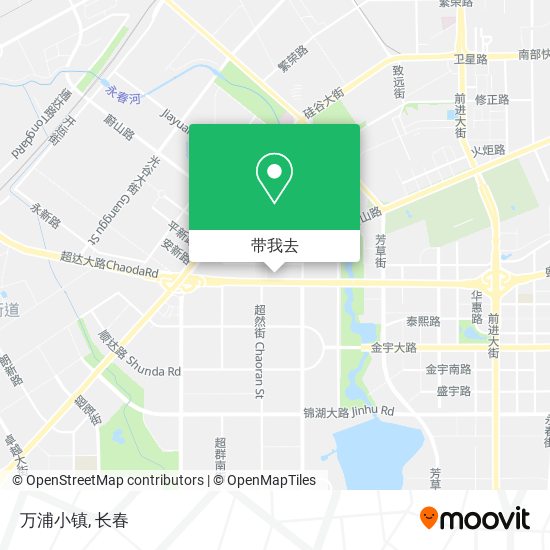 万浦小镇地图