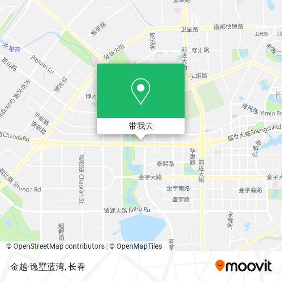 金越·逸墅蓝湾地图