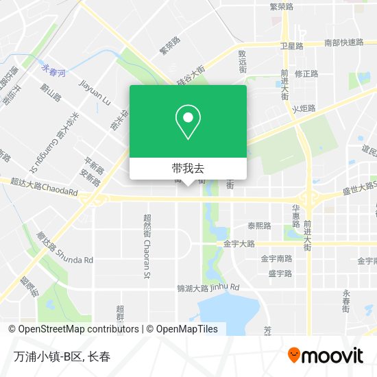 万浦小镇-B区地图