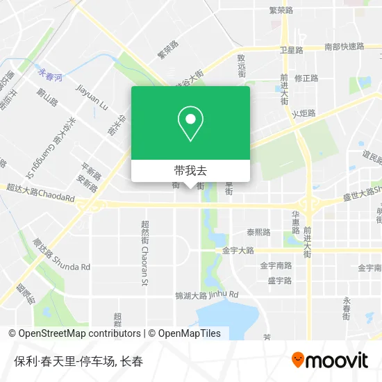 保利·春天里-停车场地图