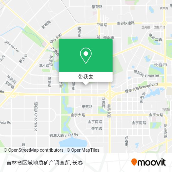 吉林省区域地质矿产调查所地图