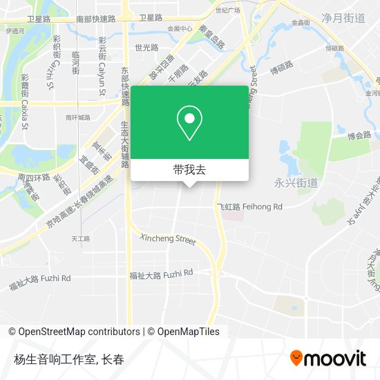 杨生音响工作室地图