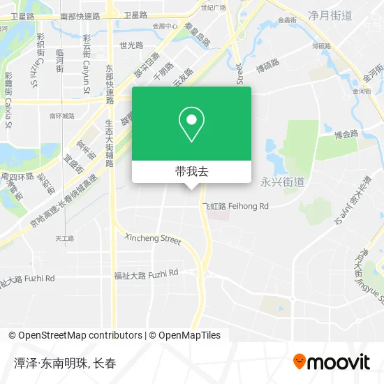 潭泽·东南明珠地图