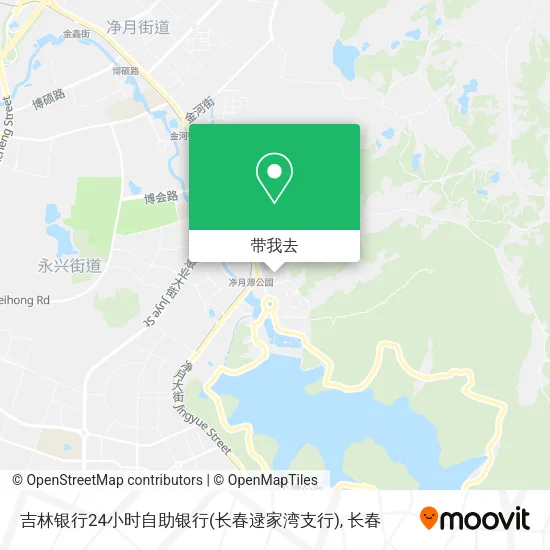 吉林银行24小时自助银行(长春逯家湾支行)地图