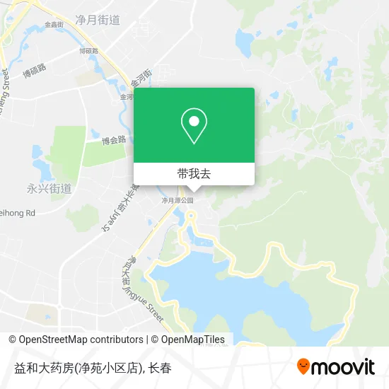 益和大药房(净苑小区店)地图