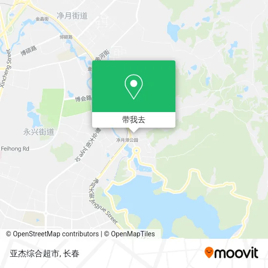 亚杰综合超市地图