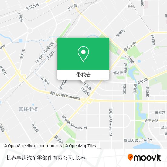 长春事达汽车零部件有限公司地图