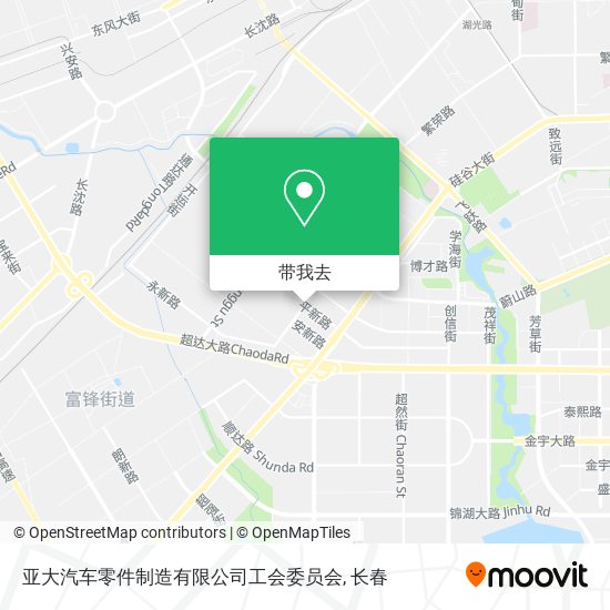 亚大汽车零件制造有限公司工会委员会地图