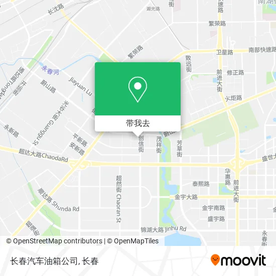 长春汽车油箱公司地图