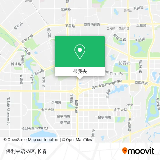 保利林语-A区地图