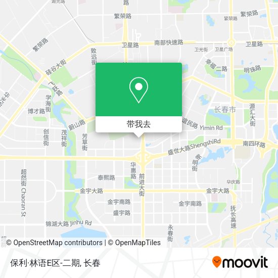 保利·林语E区-二期地图