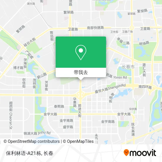 保利林语-A21栋地图