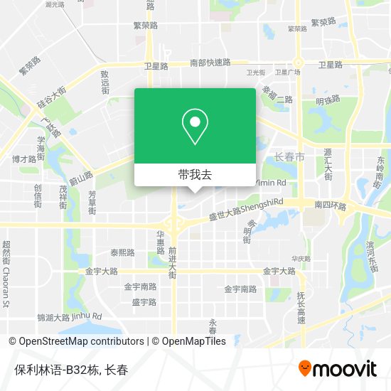 保利林语-B32栋地图