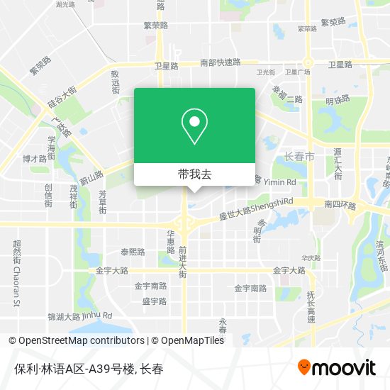 保利·林语A区-A39号楼地图