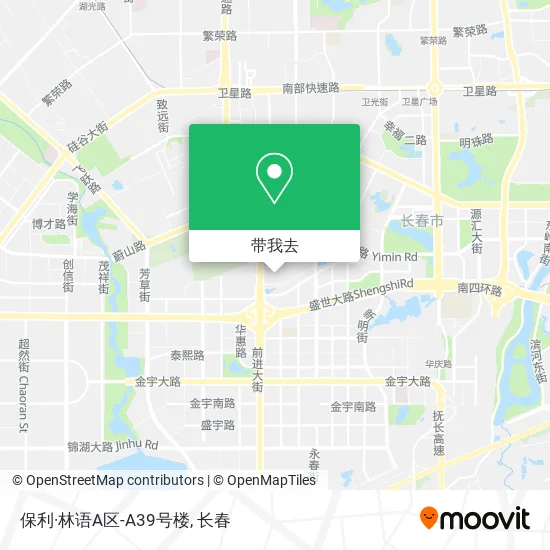 保利·林语A区-A39号楼地图