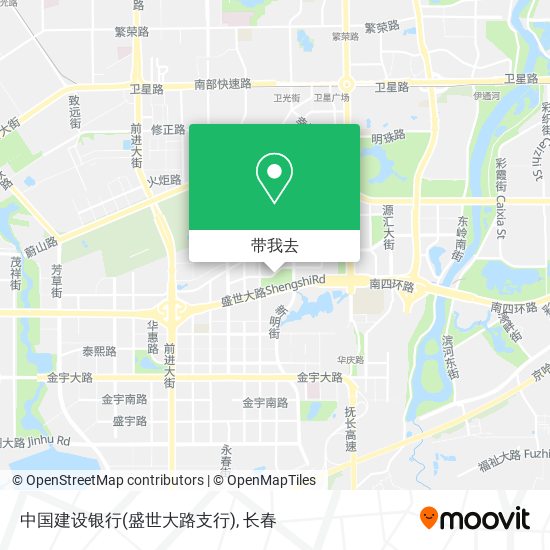 中国建设银行(盛世大路支行)地图