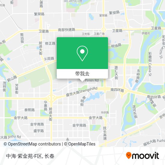 中海·紫金苑-F区地图
