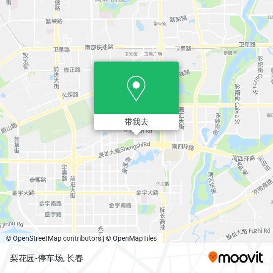 梨花园-停车场地图