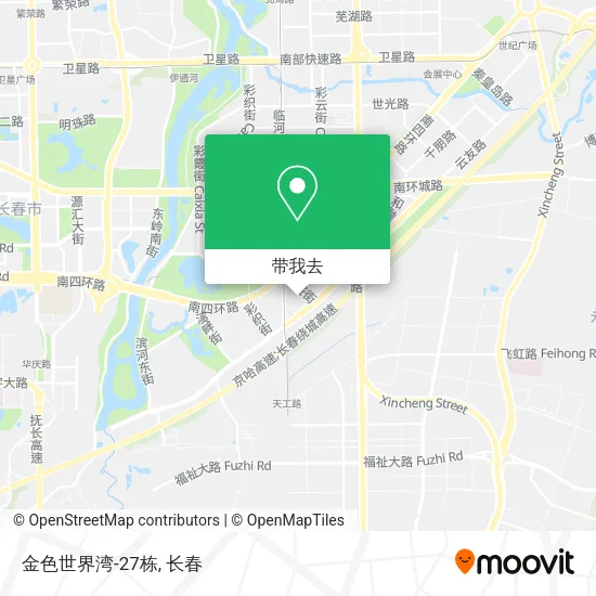 金色世界湾-27栋地图