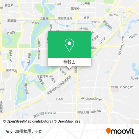 东安·加州枫景地图