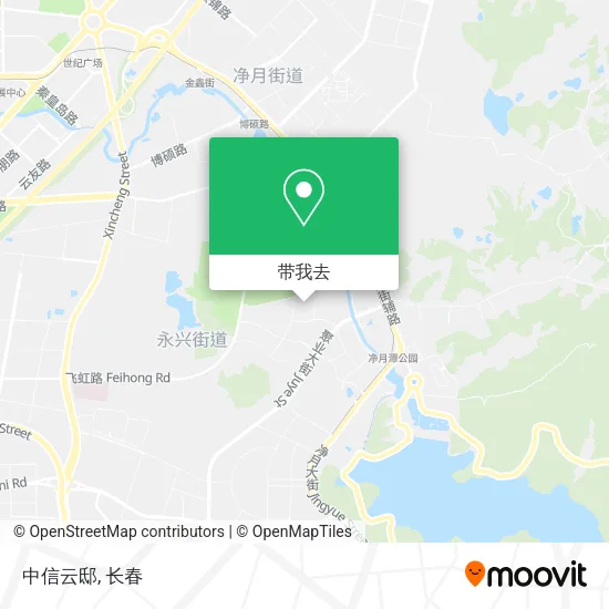 中信云邸地图
