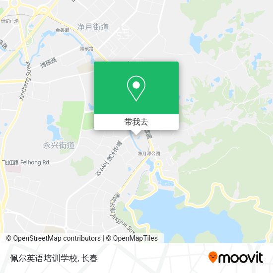 佩尔英语培训学校地图