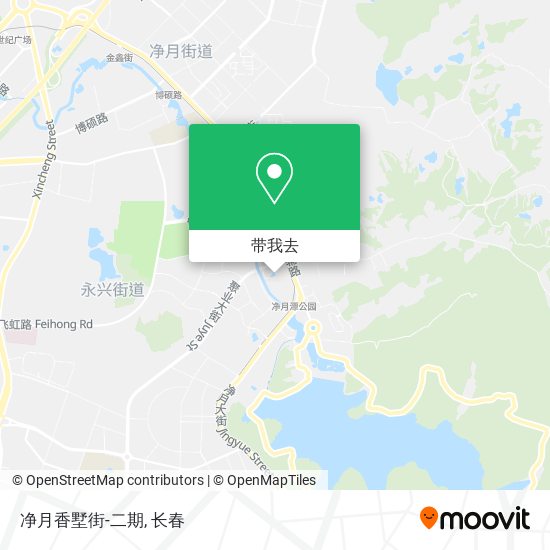 净月香墅街-二期地图