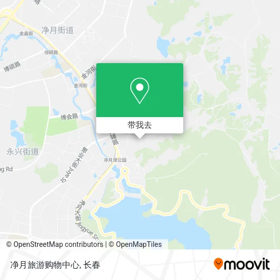 净月旅游购物中心地图