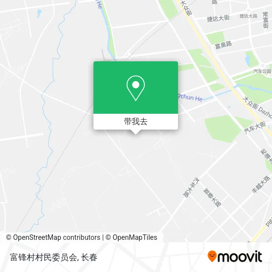 富锋村村民委员会地图