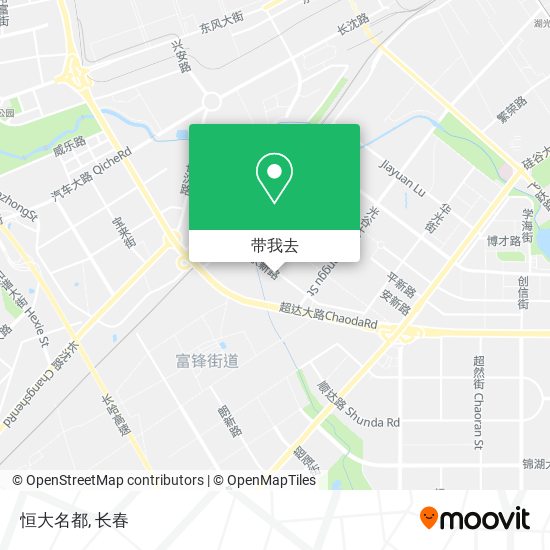 恒大名都地图