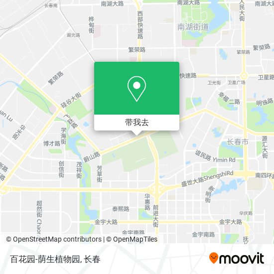 百花园-荫生植物园地图