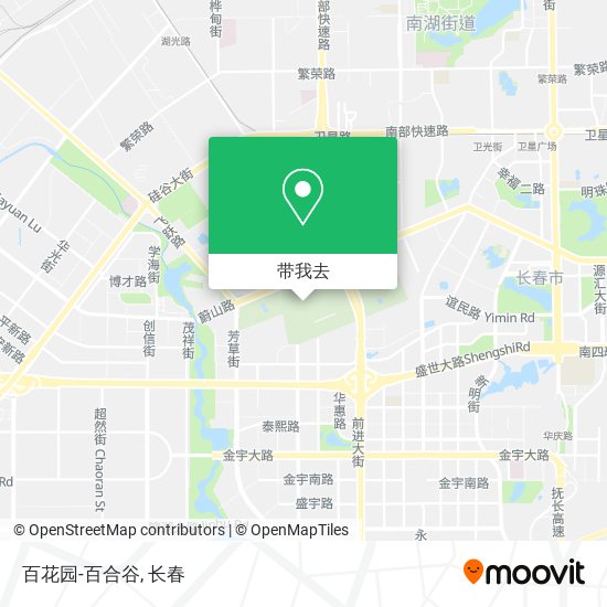 百花园-百合谷地图
