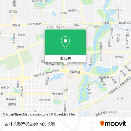 吉林长春产权交易中心地图