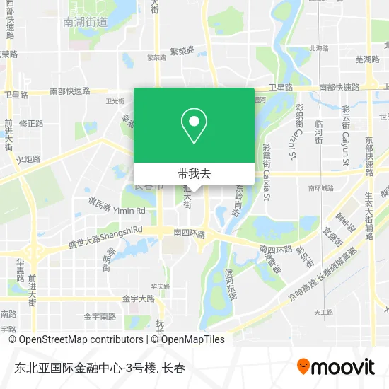 东北亚国际金融中心-3号楼地图
