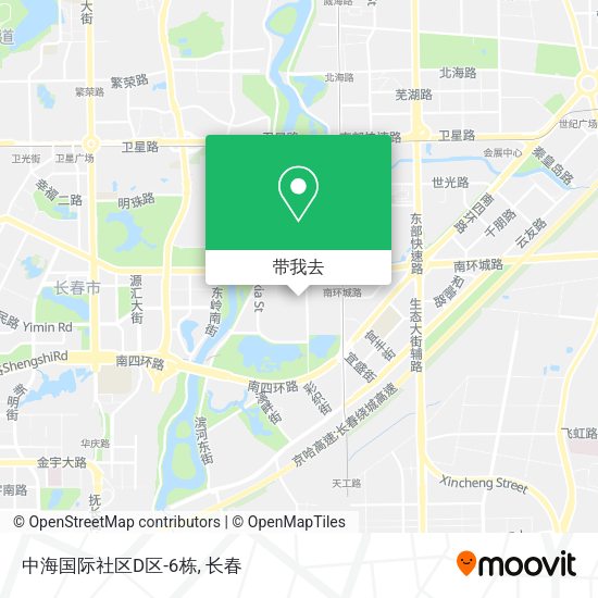中海国际社区D区-6栋地图