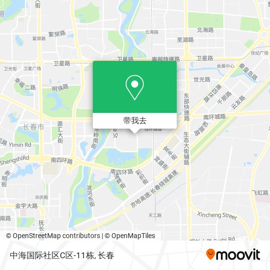 中海国际社区C区-11栋地图