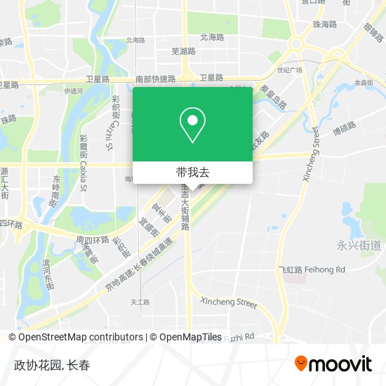 政协花园地图