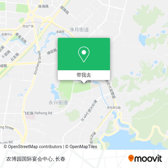 农博园国际宴会中心地图