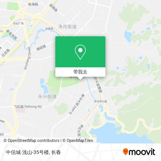 中信城·浅山-35号楼地图