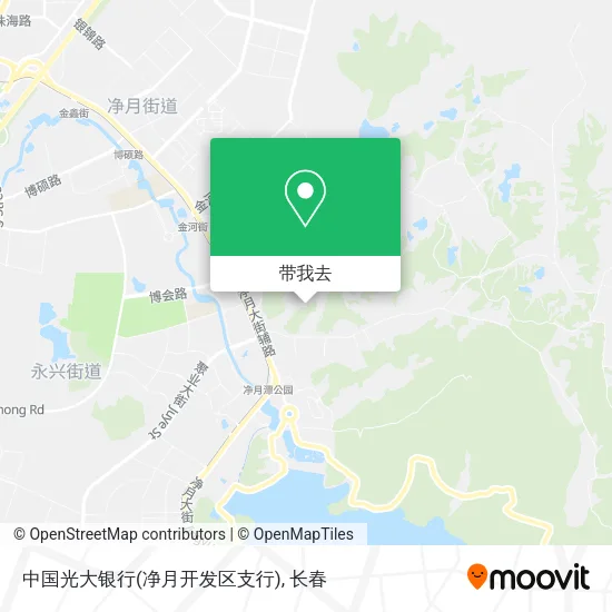 中国光大银行(净月开发区支行)地图