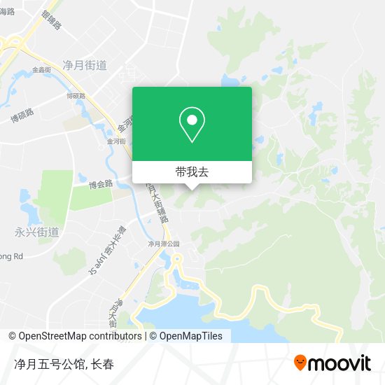 净月五号公馆地图
