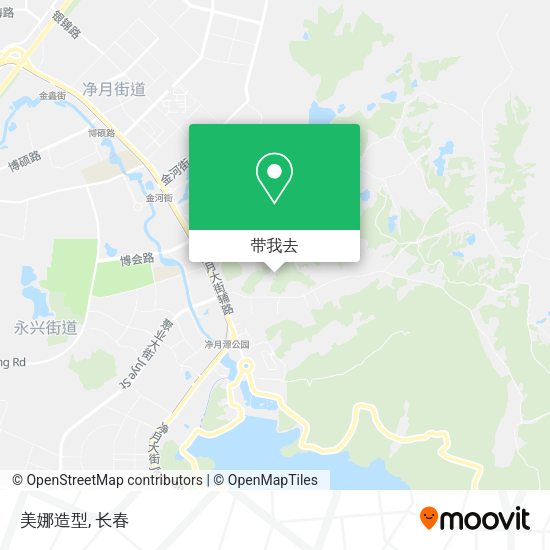 美娜造型地图