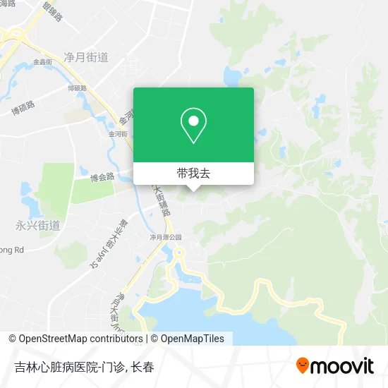 吉林心脏病医院-门诊地图