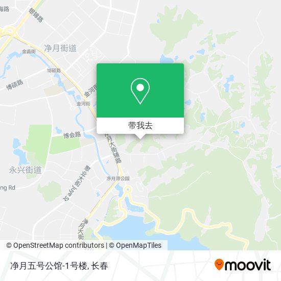 净月五号公馆-1号楼地图